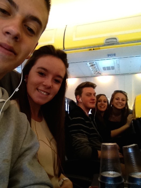 Selfie avion