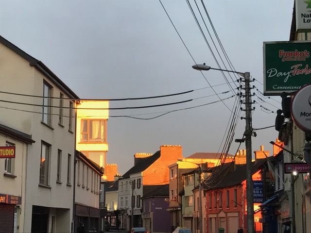 Athlone 2016 sky sun and cold